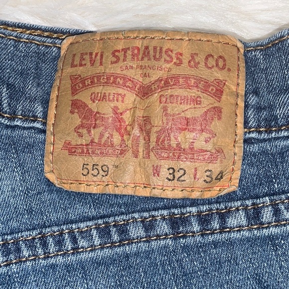 Levi 559 Relaxed Straight Men's Jeans - Picture 3 of 12